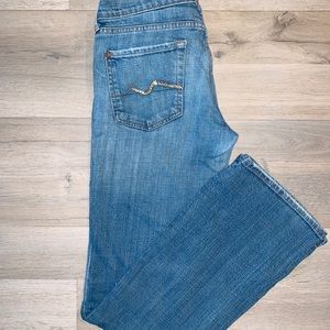 Vintage bootcut for all mankind jeans